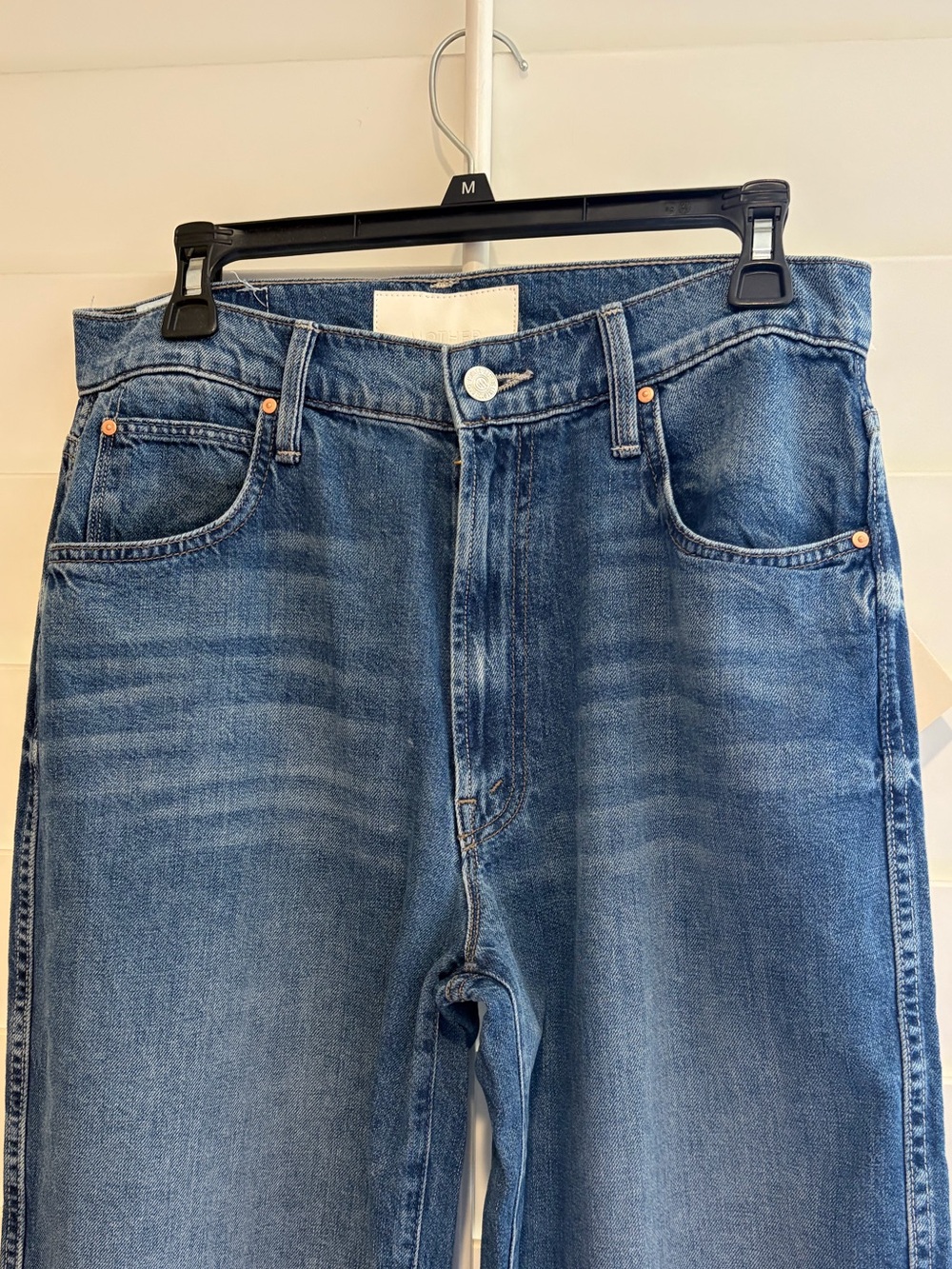 MOTHER SUPERIOR NWT The Delinquent Nerdy Riches to Rags Jeans 27 - Picture 9 of 16